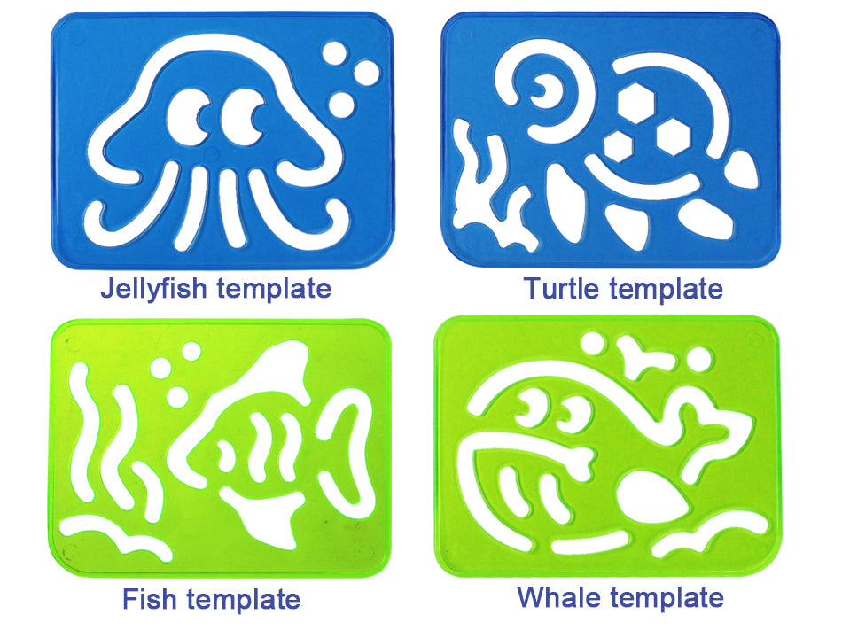 Alphabet Animal Drawing Water Mat – Reusable Educational Magic Canvas for Kids