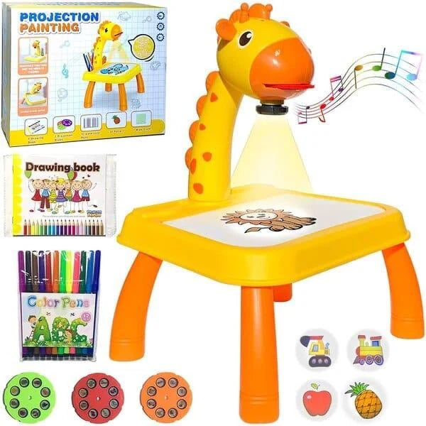 Giraffe Drawing Projector Table