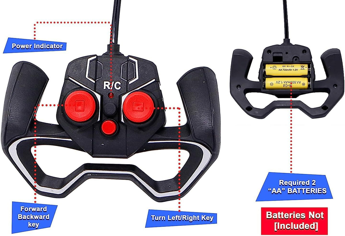 Remote Control Monster Truck 4x4 | Off Road Rock Crawler Toys for Kids