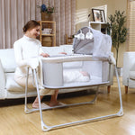 Mastela 4-in-1 Multifunctional Auto Swing Playpen | Bassinet