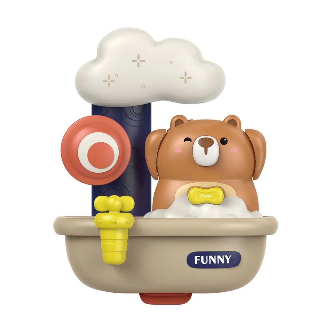 STEM Happy Bath Time Toy Set - 18 Months, Educational 3-Piece Infant Bath Fun