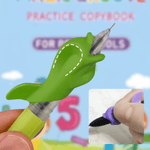 Magic Groove Copybook – Reusable Handwriting Practice tracing Book with Disappearing Ink for Kids