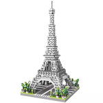 Paris Eiffel Tower Building Blocks Puzzle