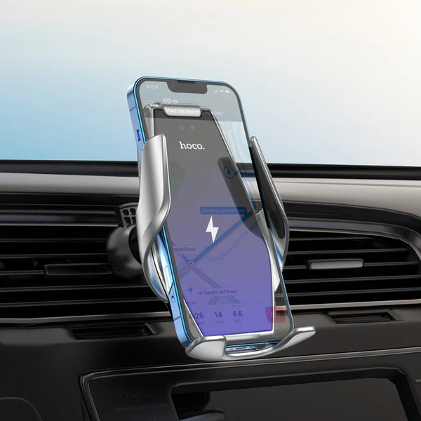 HOCO S14 Wireless Fast Charge Automatic Induction In-Car Holder