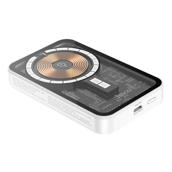 HOCO Q10 Transparent Explorer PD20W Magnetic Fast Charge Power Bank 5000mAh