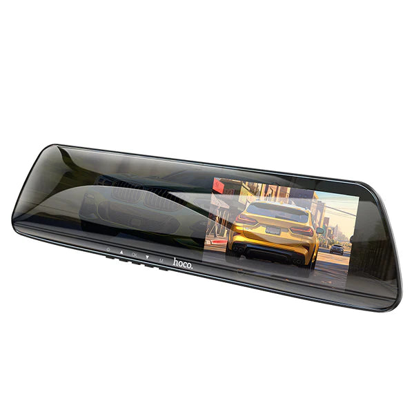 HOCO DV4 4.5-inch Rearview Mirror Driving Recorder (dual-channel) | Dash Cams