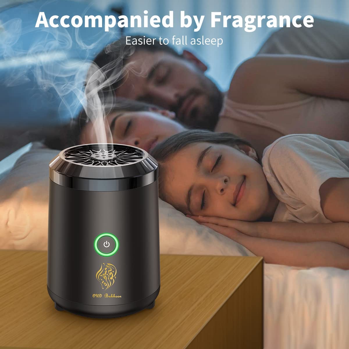 Smart Bukhoor Perfume Dispenser – Portable Electric Incense Burner