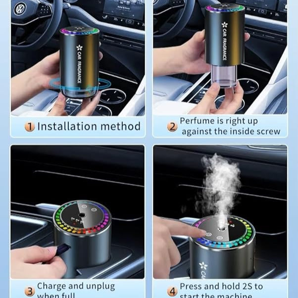 Car Fragrance With Light