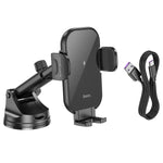 HOCO HW5 Journey Wireless Fast Charging Car Holder Dashboard