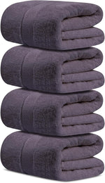 Premium Cotton Bath Towel Set – 2 Pcs Ultra Soft, Quick-Dry, Highly Absorbent Towels