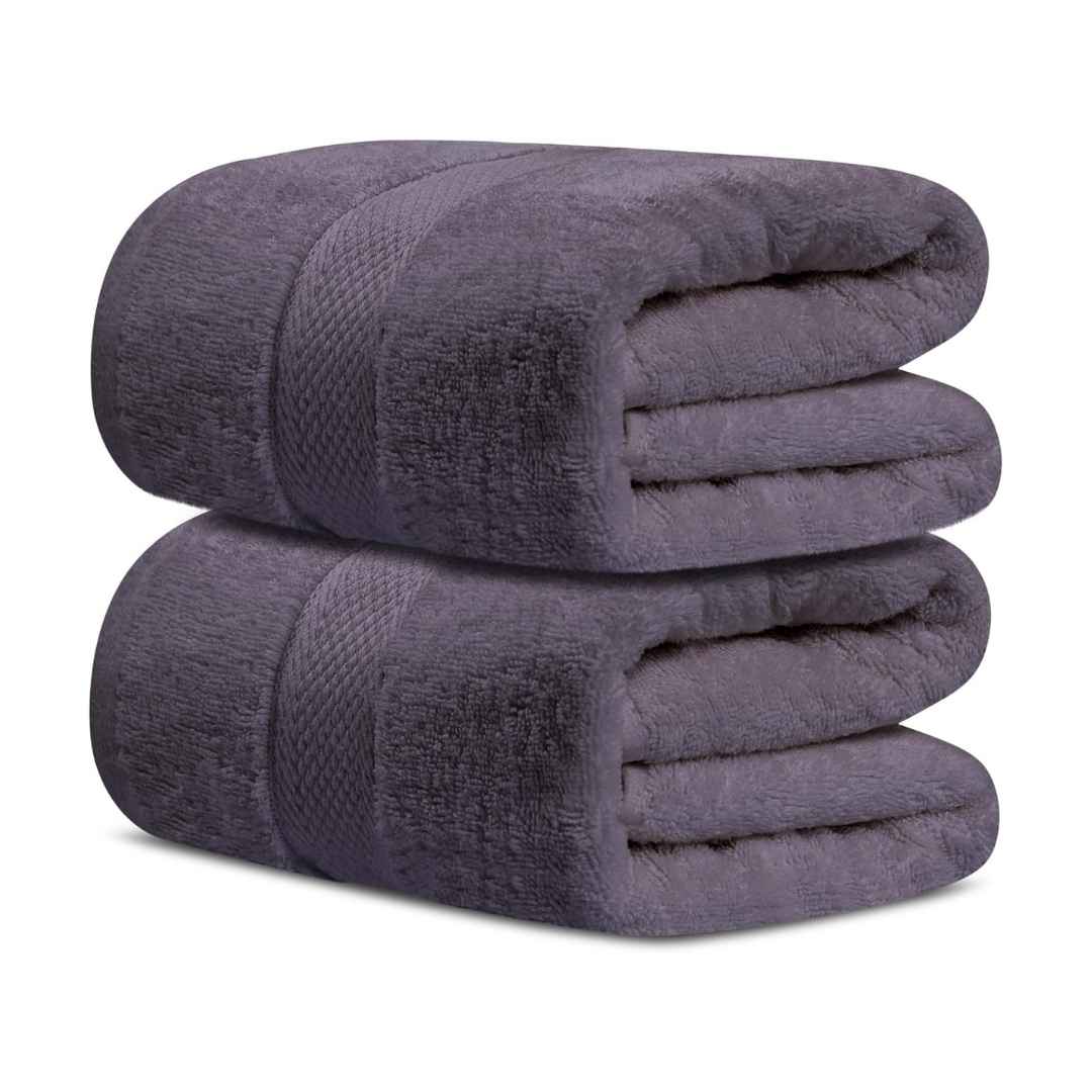 Premium Cotton Bath Towel Set – 4 Pcs Ultra Soft, Quick-Dry, Highly Absorbent Towels