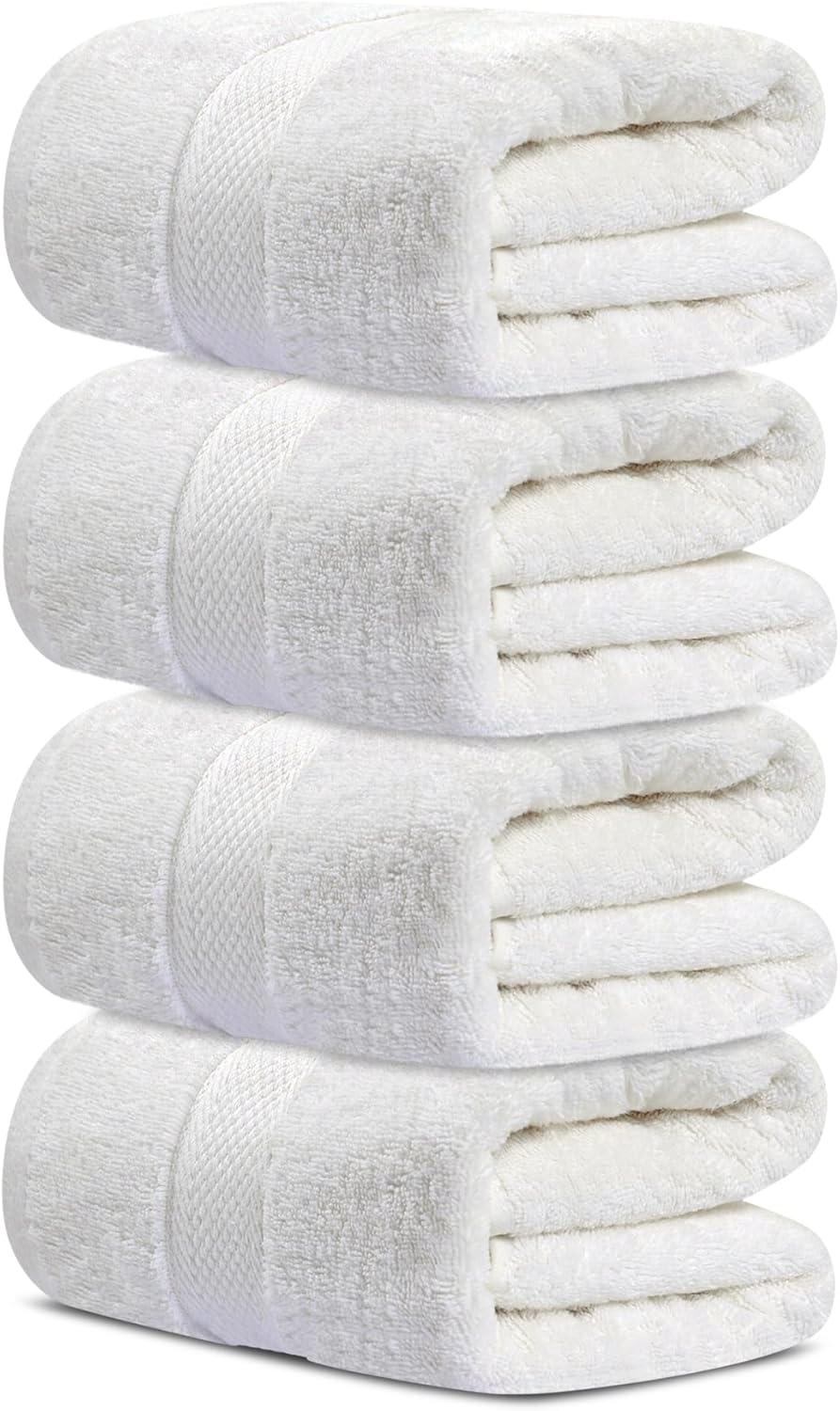 Premium Cotton Bath Towel Set – 2 Pcs Ultra Soft, Quick-Dry, Highly Absorbent Towels