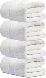 Premium Cotton Bath Towel Set – 2 Pcs Ultra Soft, Quick-Dry, Highly Absorbent Towels