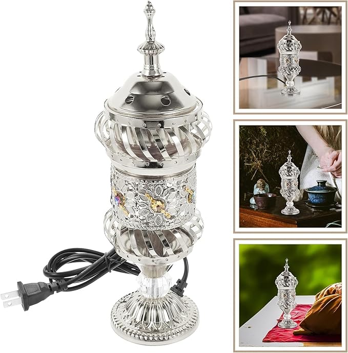 Compact Arabic Electric Incense Burner – Effortless Bakhoor Experience