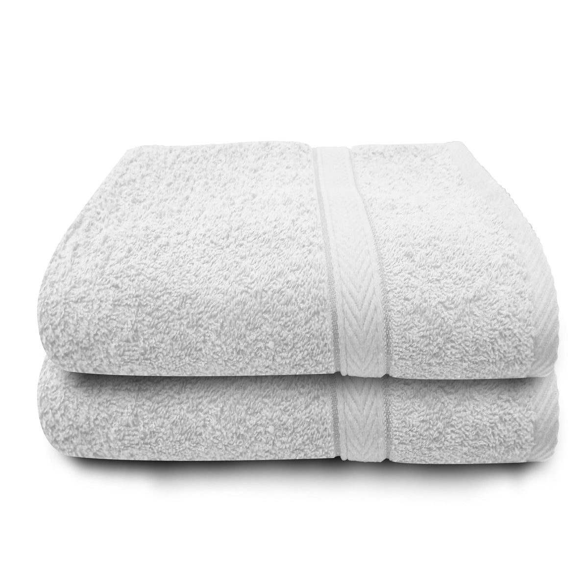 Premium Cotton Bath Towel Set – 2 Pcs Ultra Soft, Quick-Dry, Highly Absorbent Towels