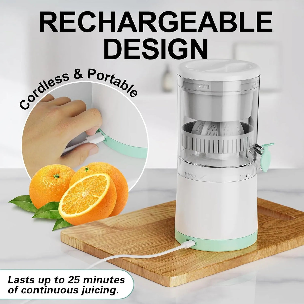 Portable Citrus Squeezer & Presser