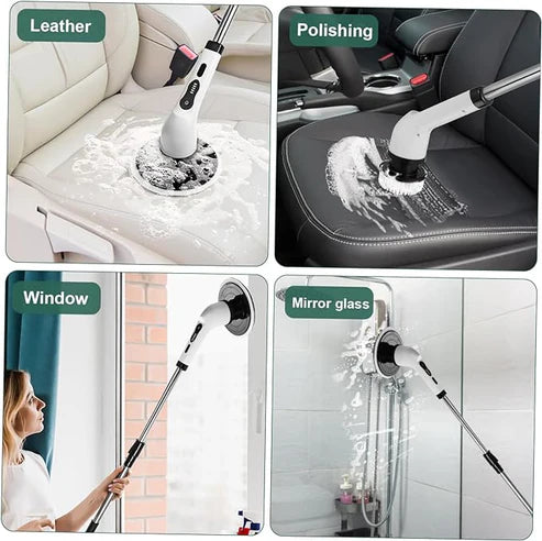 9 In 1 Expandable Electric Cordless Cleaning Brush