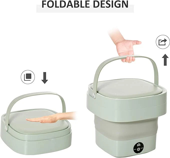 Mini Portable Washing Machine | Foldable Machine